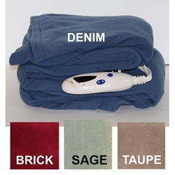 Plush Electric Throw Blanket
